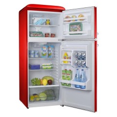 Robin RB-280 Retro Ψυγείο Δίπορτο 278lt Total NoFrost Υ157xΠ60xΒ70εκ. Κόκκινο Robin RB-280 Retro Ψυγείο Δίπορτο 278lt Total NoFrost Υ157xΠ60xΒ70εκ. Κόκκινο